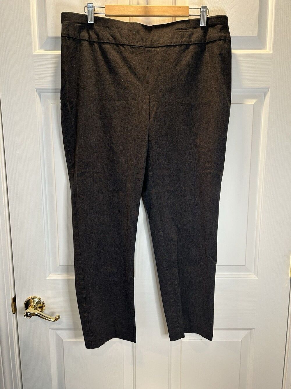 Fabulously Slimming by Chico's - Gray Stretch Pullon Pants - Size 3 Short XL/16 - Picture 1 of 6